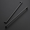image:imageRavinte 10 Pack 4 Inch Kitchen Square Cabinet Handles Matte Black Cabinet Pulls Black Drawer Pulls Kitchen Cabinet Hardware Handles1812 Inch 18 Inch Hole Center