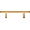 image:imageRavinte 30 Pack  5 Inch Cabinet Pulls Matte Black Stainless Steel Kitchen Drawer Pulls Cabinet Handles 5 InchLength 3 Inch Hole CenterBrushed Brass
