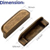 image:imageRavinte Cabinet Pulls Kitchen Cabinet Handles 5 Inch Matte Black 2 PackAntique Brass