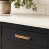 image:imageRavinte Cabinet Pulls Kitchen Cabinet Handles 5 Inch Matte Black 2 PackAntique Brass