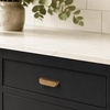 image:imageRavinte Cabinet Pulls Kitchen Cabinet Handles 5 Inch Matte Black 2 PackAntique Brass