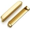 image:imageRavinte Cabinet Pulls Kitchen Cabinet Handles 5 Inch Matte Black 2 PackBrushed Brass
