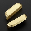 image:imageRavinte Cabinet Pulls Kitchen Cabinet Handles 5 Inch Matte Black 2 PackBrushed Brass