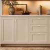 image:imageRavinte Cabinet Pulls Kitchen Cabinet Handles 5 Inch Matte Black 2 PackChampagne Bronze