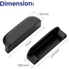 image:imageRavinte Cabinet Pulls Kitchen Cabinet Handles 5 Inch Matte Black 2 PackMatte Black