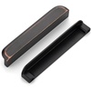 image:imageRavinte Cabinet Pulls Kitchen Cabinet Handles 5 Inch Matte Black 2 PackOil Rubbed Bronze