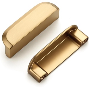 image:imageRavinte Cabinet Pulls Kitchen Cabinet Handles 5 Inch Matte Black 2 PackChampagne Bronze