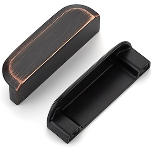 image:imageRavinte Cabinet Pulls Kitchen Cabinet Handles 5 Inch Matte Black 2 PackOil Rubbed Bronze