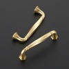 image:imageRavinte Brushed Gold Zinc Alloy Cabinet Handles5 Pulls20 PackBrushed Gold