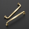 image:imageRavinte Brushed Gold Zinc Alloy Cabinet Handles5 Pulls20 PackBrushed Gold