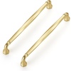 image:imageRavinte Brushed Gold Zinc Alloy Cabinet Handles5 Pulls20 PackBrushed Gold