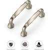 image:imageRavinte Brushed Gold Zinc Alloy Cabinet Handles5 Pulls20 PackBrushed Nickel