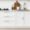 image:imageRavinte Brushed Gold Zinc Alloy Cabinet Handles5 Pulls20 PackBrushed Nickel
