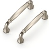 image:imageRavinte Brushed Gold Zinc Alloy Cabinet Handles5 Pulls20 PackBrushed Nickel