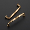 image:imageRavinte Brushed Gold Zinc Alloy Cabinet Handles5 Pulls20 PackChampagne Bronze