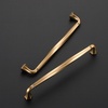 image:imageRavinte Brushed Gold Zinc Alloy Cabinet Handles5 Pulls20 PackChampagne Bronze