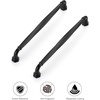 image:imageRavinte Brushed Gold Zinc Alloy Cabinet Handles5 Pulls20 PackMatte Black