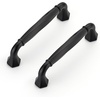 image:imageRavinte Brushed Gold Zinc Alloy Cabinet Handles5 Pulls20 PackMatte Black