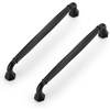 image:imageRavinte Brushed Gold Zinc Alloy Cabinet Handles5 Pulls20 PackMatte Black