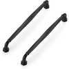 image:imageRavinte Brushed Gold Zinc Alloy Cabinet Handles5 Pulls20 PackMatte Black