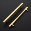 image:imageRavinte Champagne Gold Handles Square Cabinet Hardware 312 Inch 20 Pack10 Hole Center