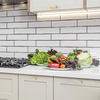 image:imageRavinte Champagne Gold Handles Square Cabinet Hardware 312 Inch 20 PackSingle Hole