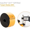 image:imageRavinte Weather Stripping Door Seal 2 x 1 Adhesive Foam Tape 65 FTBlack