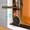image:imageRavinte Weather Stripping Door Seal 2 x 1 Adhesive Foam Tape 65 FTBlack
