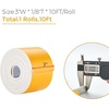 image:imageRavinte Weather Stripping Door Seal 2 x 1 Adhesive Foam Tape 65 FTWhite