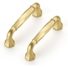 image:imageRavinte Brushed Gold Zinc Alloy Cabinet Handles5 Pulls20 PackBrushed Gold