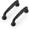 image:imageRavinte Brushed Gold Zinc Alloy Cabinet Handles5 Pulls20 PackMatte Black