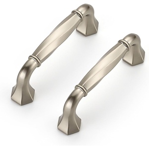 image:imageRavinte Brushed Gold Zinc Alloy Cabinet Handles5 Pulls20 PackBrushed Nickel