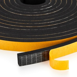 image:imageRavinte Weather Stripping Door Seal 2 x 1 Adhesive Foam Tape 65 FTBlack