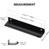image:imageRavinte 40 Pack Finger Pulls 128mm5 Hole Center Black Cabinet Handle20