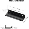 image:imageRavinte 40 Pack Finger Pulls 128mm5 Hole Center Black Cabinet Handle25