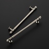 image:imageRavinte 5 Pack 334 Inch Solid Matte Black Zinc Kitchen Cabinet HandlesBrushed Nickel