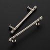 image:imageRavinte 5 Pack 334 Inch Solid Matte Black Zinc Kitchen Cabinet HandlesBrushed Nickel