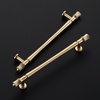 image:imageRavinte 5 Pack 334 Inch Solid Matte Black Zinc Kitchen Cabinet HandlesChampagne Bronze